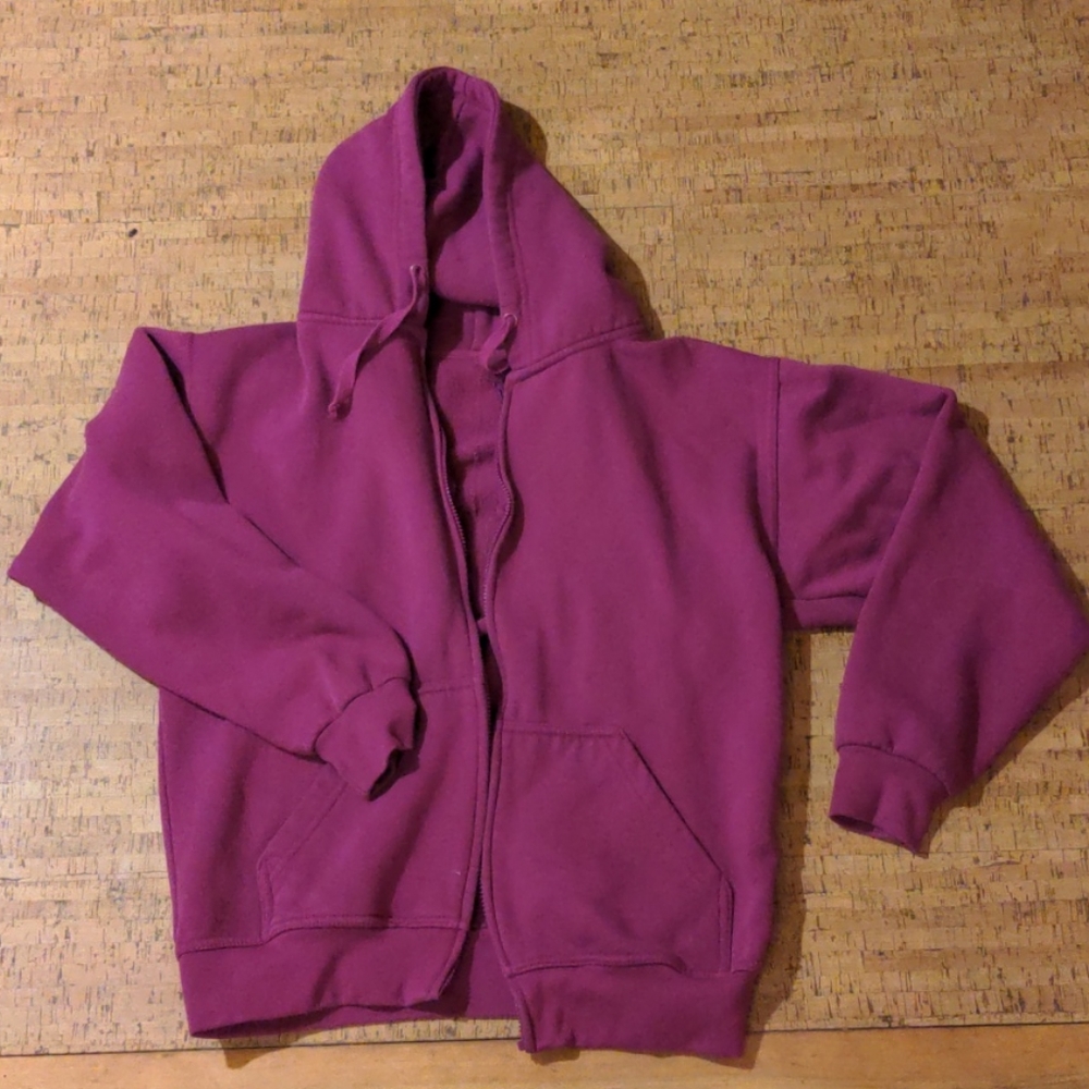 Fushcia color hoody